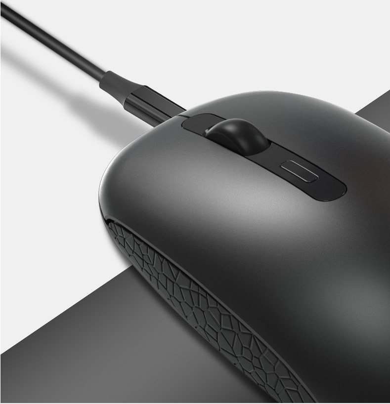 Souris sans fil silencieuse noire